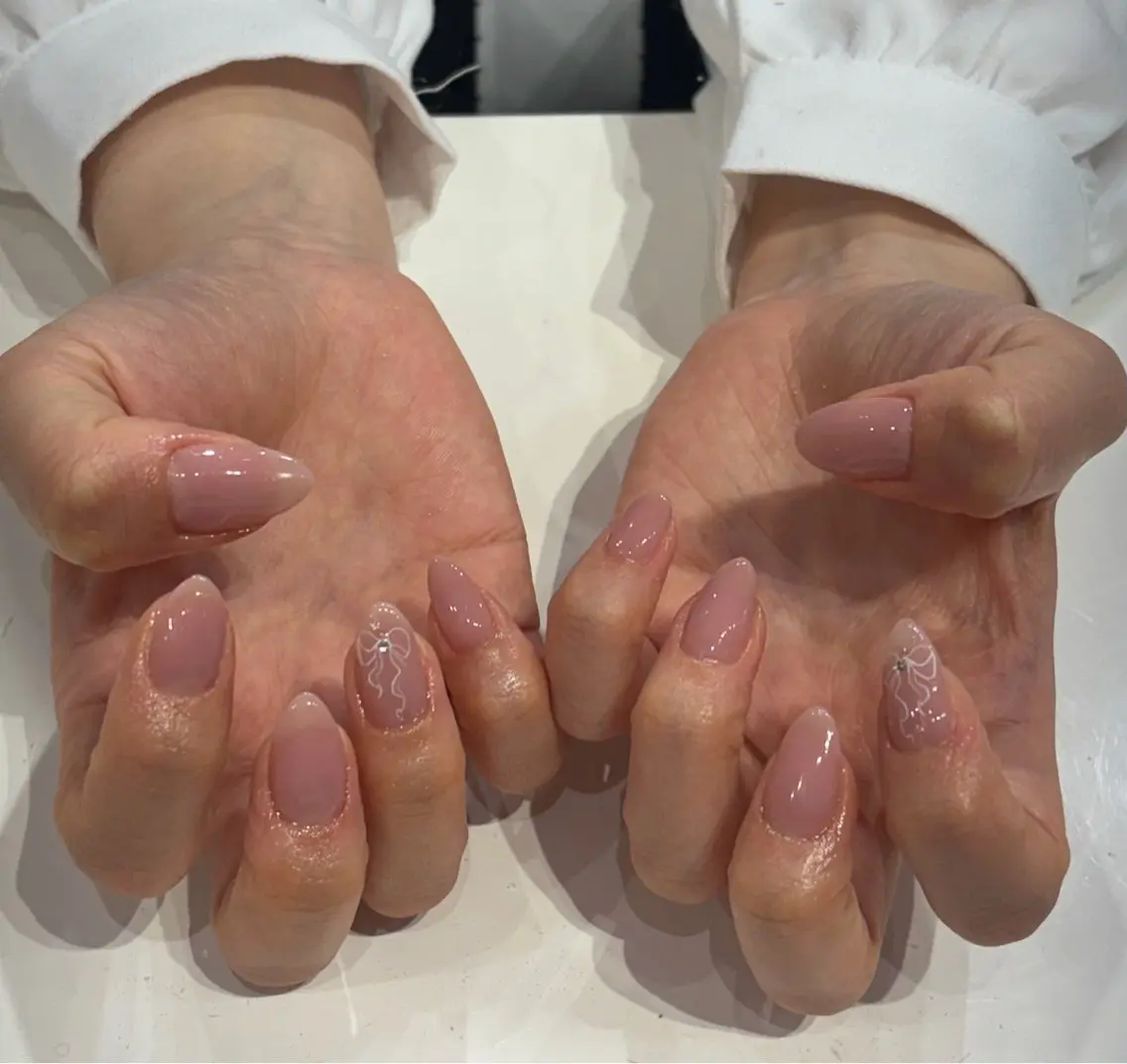 ネイル SHELL NAIL ホノカ🤍のネイルデザイン