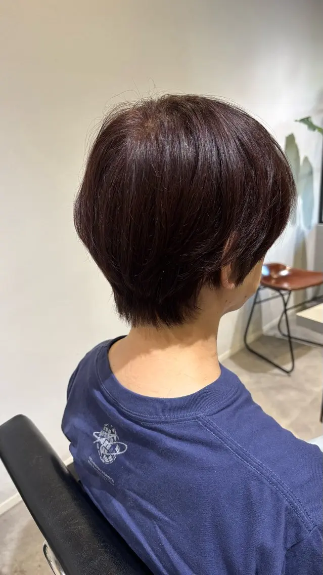 ショート ショートヘア カット YURINO /ボブ ベージュ/ハイトーンのヘアスタイル