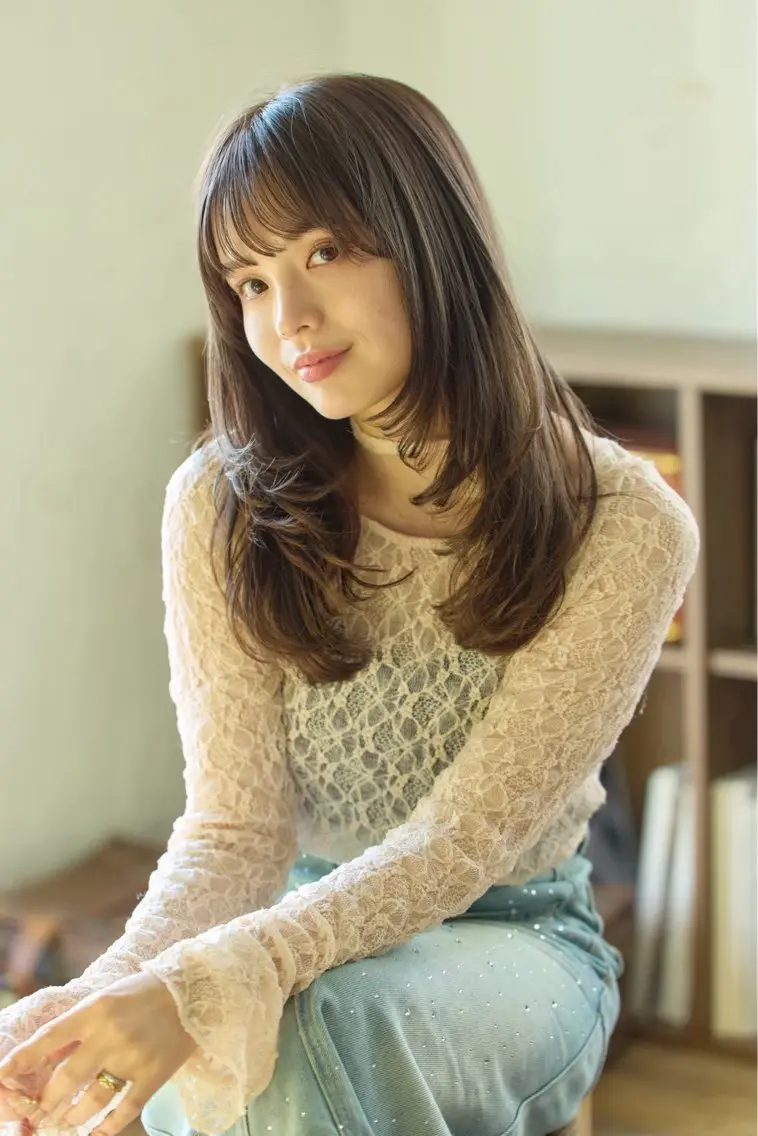 💖レイヤーカットモデル募集💖 顔周りだけ、全体どちらでも可能 早い者勝ちです!すぐ予約不可 28日可能の写真