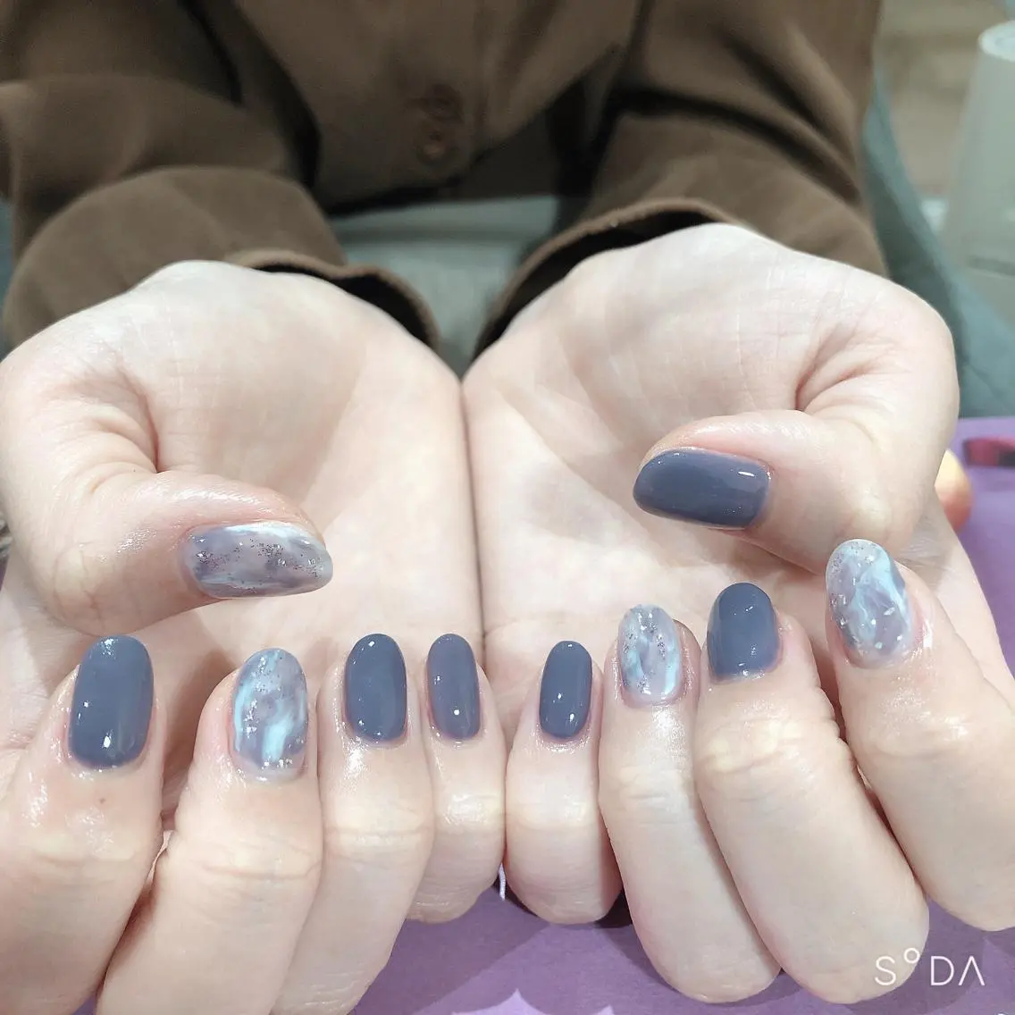 ネイル ニュアンスネイル ハンドネイル 吉野✨ ネイルデザイナー✨のネイルデザイン