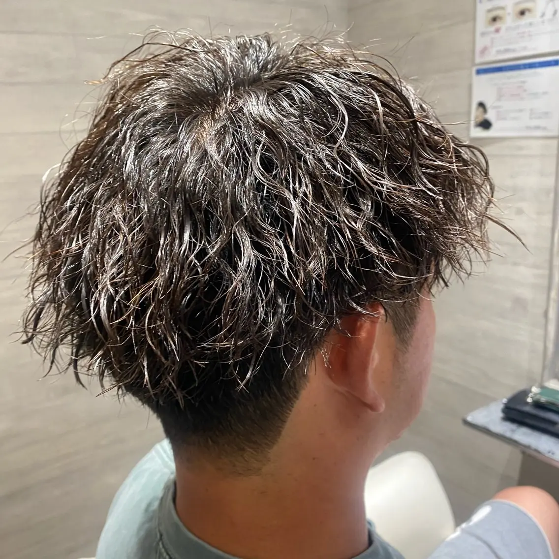 パーマ メンズ メンズパーマ ツイストスパイラルパーマ スパイラルパーマ 🦋ハイトーン特化 🦋Nozomiのヘアスタイル