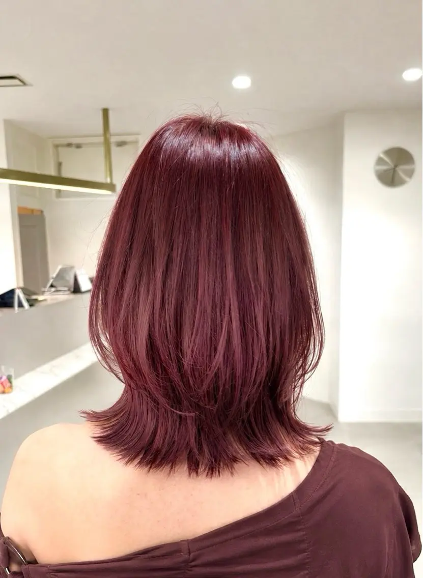 ミディアム 透明感カラー/銀座 /Kazukiのヘアスタイル