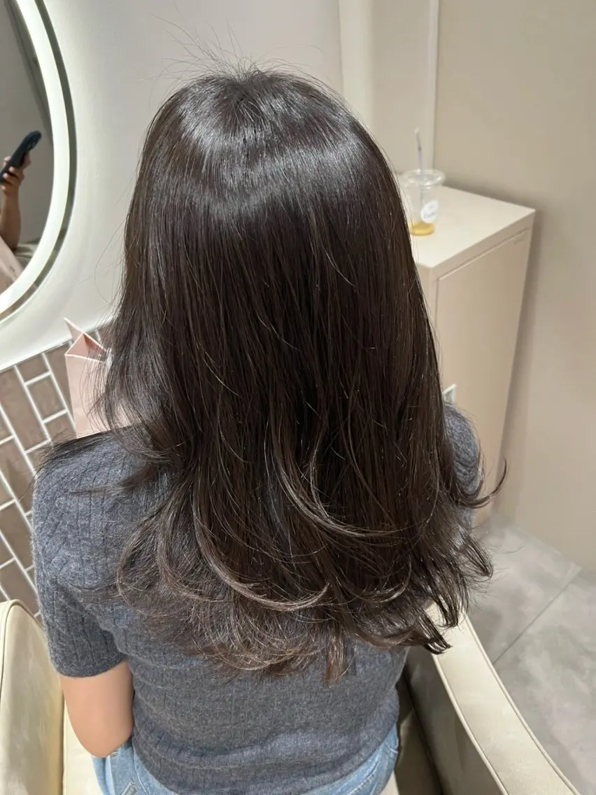 セミロング カット ヘアカラー トリートメント lane HAIR 【大阪京橋】KISAのヘアスタイル