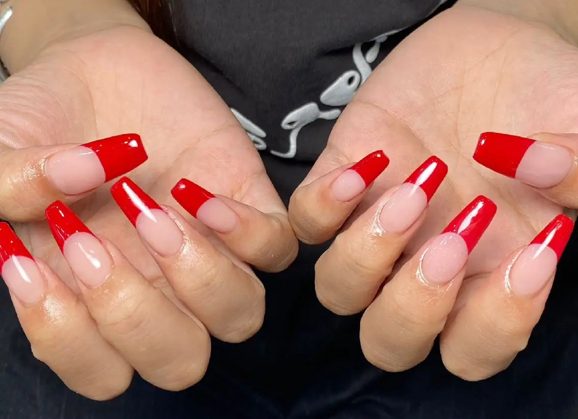 ネイル フレンチネイル シンプルネイル ハンドネイル UM Nail Salonのネイルデザイン