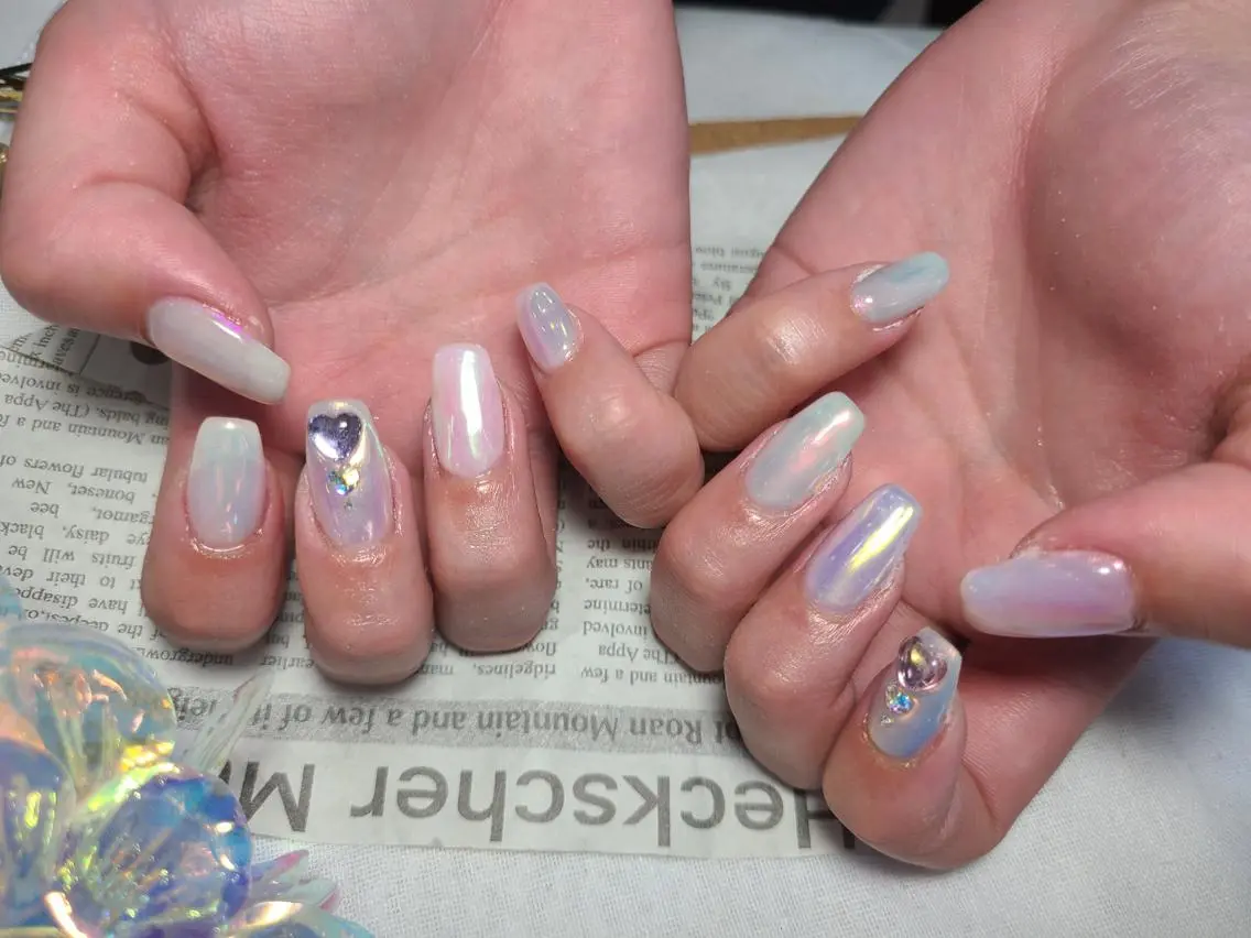 ネイル アートネイル ミラーネイル ハンドネイル nail salon Renardのネイルデザイン