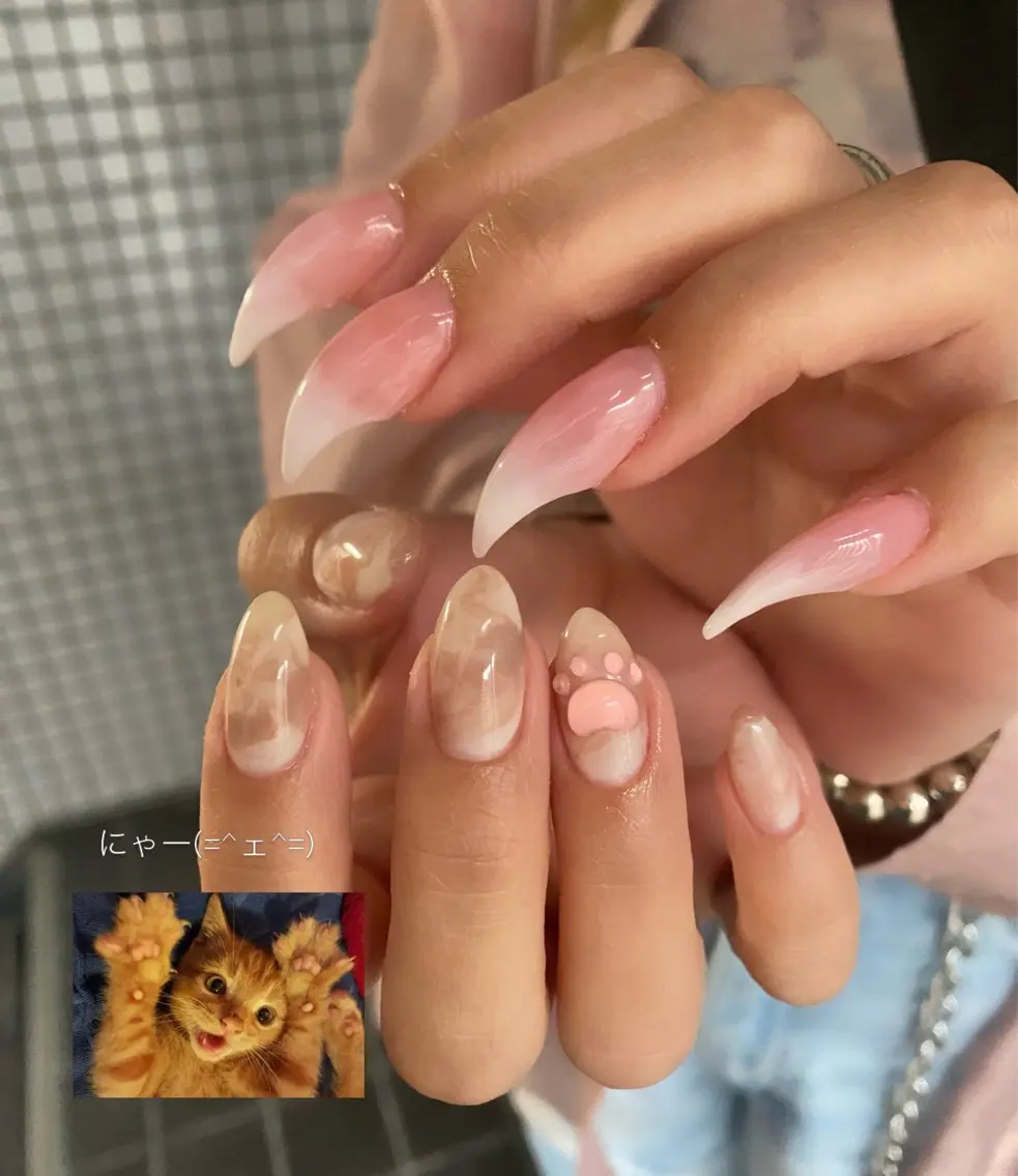 ネイル nano/きもかわ nail🐬🫧のネイルデザイン