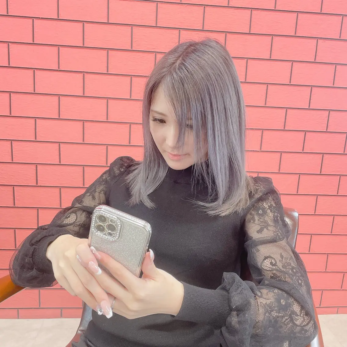 セミロング カラー バレイヤージュ ブリーチ ケアブリーチ ダブルカラー イヤリングカラー ヘアカラー トリートメント デザインカラー 髪質改善Lilithのその他イメージ
