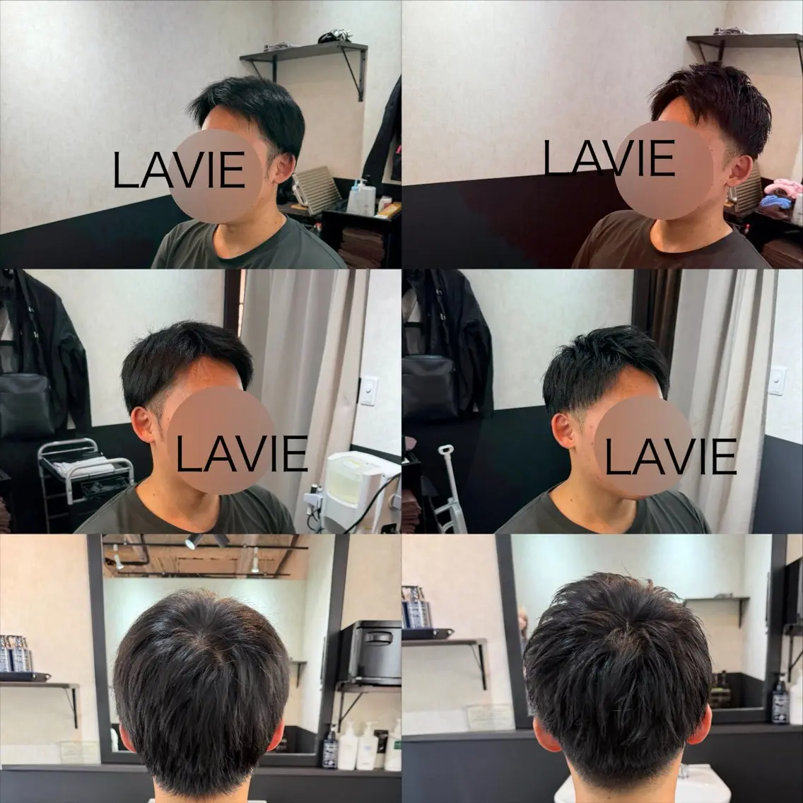 ショート メンズ 長岡 快樹のヘアスタイル