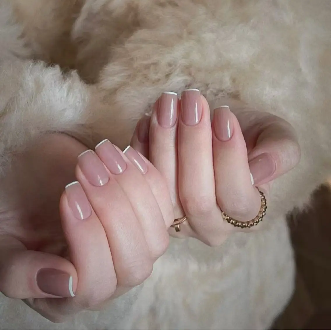ネイル フラワーネイル フレンチネイル ジェルネイル ガラスフレンチ ハート ハンドネイル BabyYouMi nailのネイルデザイン