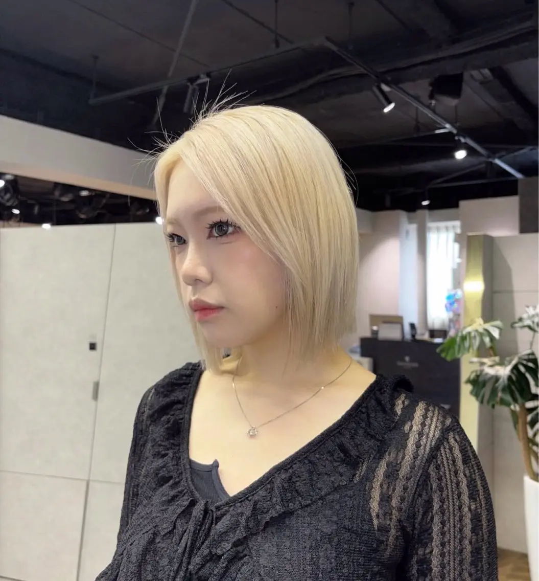 ショート カラー カラーモデル募集🫧 maoのヘアスタイル
