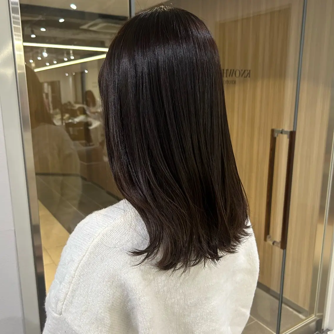ロング 髪質改善/艶カラー /透明感/石田桃子のヘアスタイル