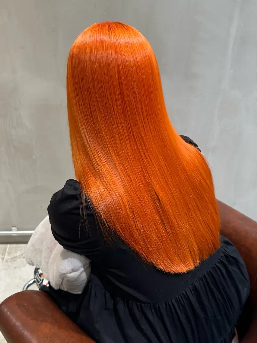 ロング カラー ヘアカラー 透明感✖️暖色 shuheiのヘアスタイル