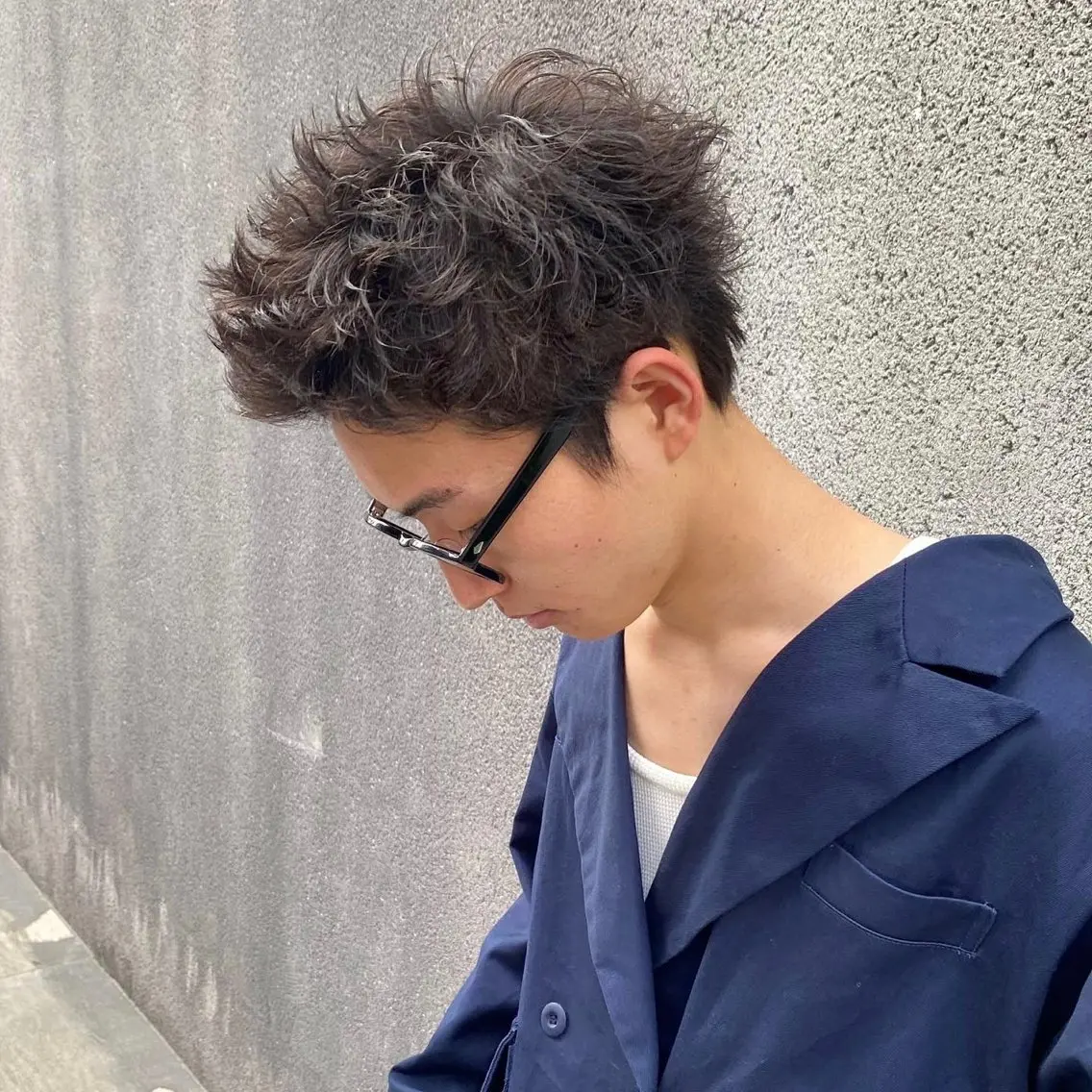 カラー メンズ men's特化 値段以上の仕上がりにのヘアスタイル