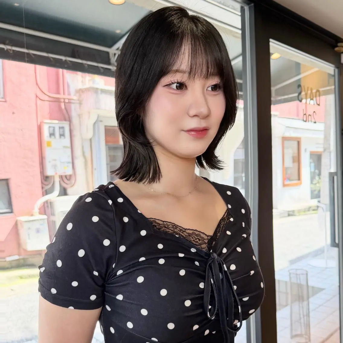 ショート カット ヘアカラー トリートメント 優梨💞 /透明感カラーのヘアスタイル