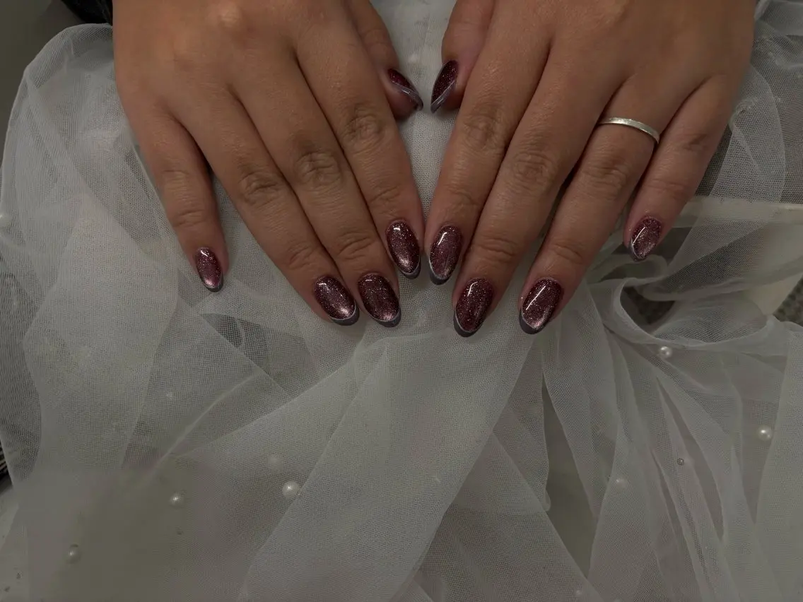 ネイル フラッシュネイル フラッシュマグ フレンチネイル ハンドネイル 練習モデル募集 nailのネイルデザイン