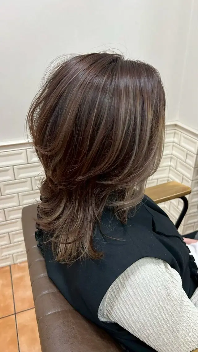 カラー ヘアカラー カラーモデル募集！ 大井 杏莉のヘアスタイル