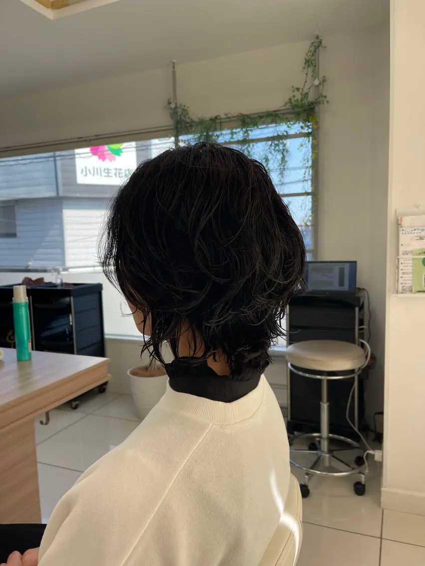 レイヤーカット＋パーマ＋トリートメント🤍の写真