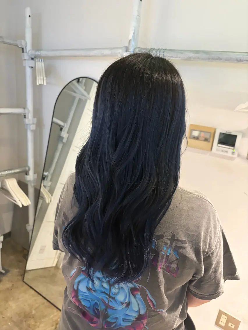 カラー ヘアカラー トリートメント ワンカラー🌙.* 艶カラー/NeNeのヘアスタイル
