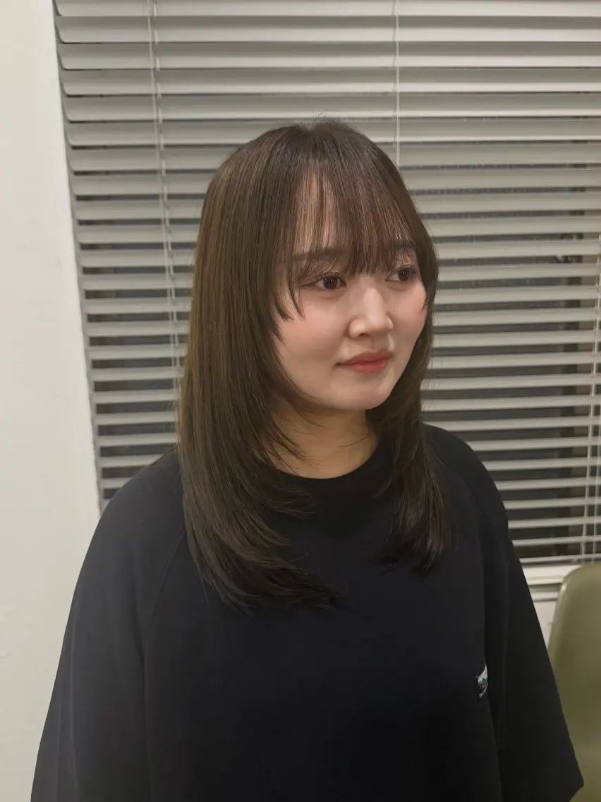 セミロング ハイトーン/艶カラー /スパイキーショートのヘアスタイル