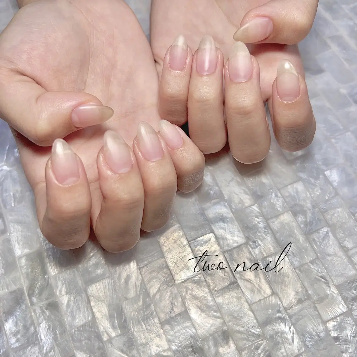 ネイル アートネイル フットネイル ハート ニュアンスネイル オフィスネイル ハンドネイル two nailのネイルデザイン