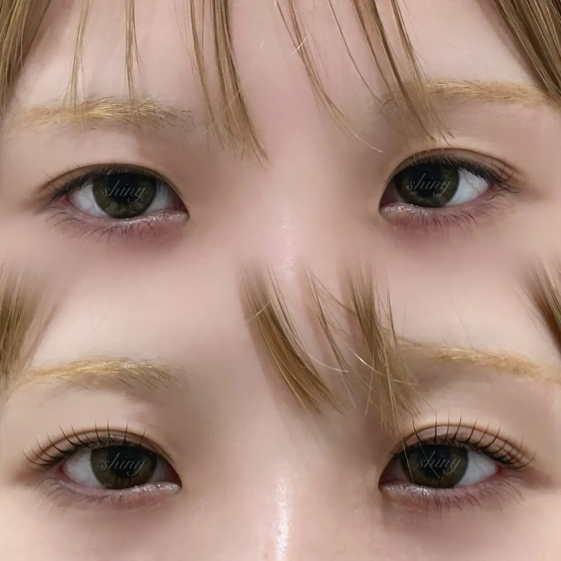 マツエク・マツパ 一重×まつ毛パーマ マツパ Shiny 新柏 / 美羽🤍のマツエク・マツパデザイン