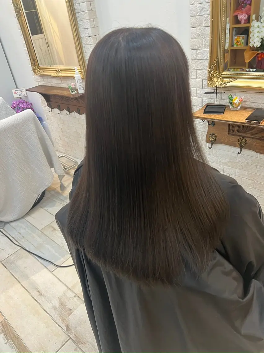 ロング カラー 髪質改善 トリートメント 酸熱トリートメント Rayt hair レイトヘアーのヘアスタイル