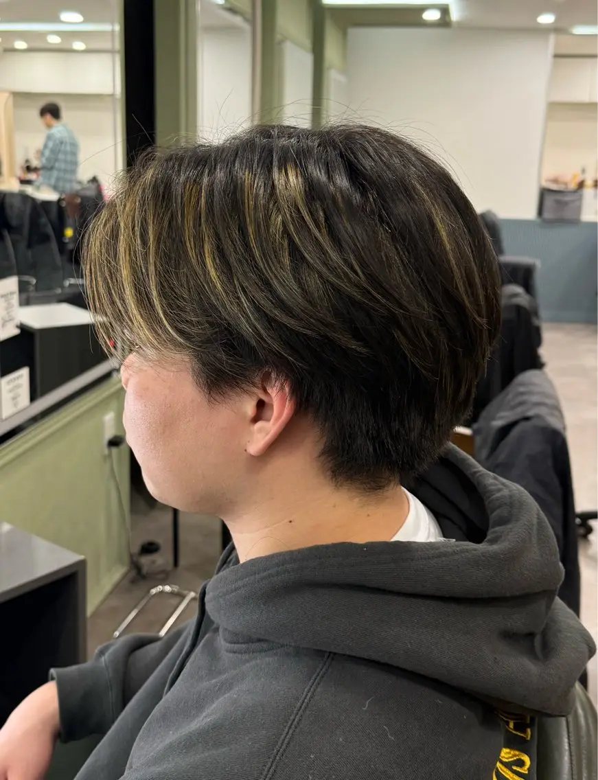 カラー AYANE ◝✩韓国ヘアのヘアスタイル