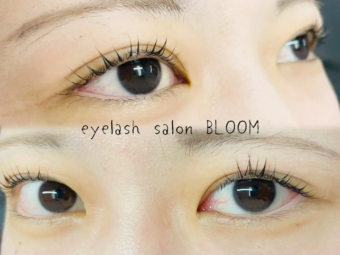 マツエク・マツパ まつげパーマ BLOOM eyelashのマツエク・マツパデザイン