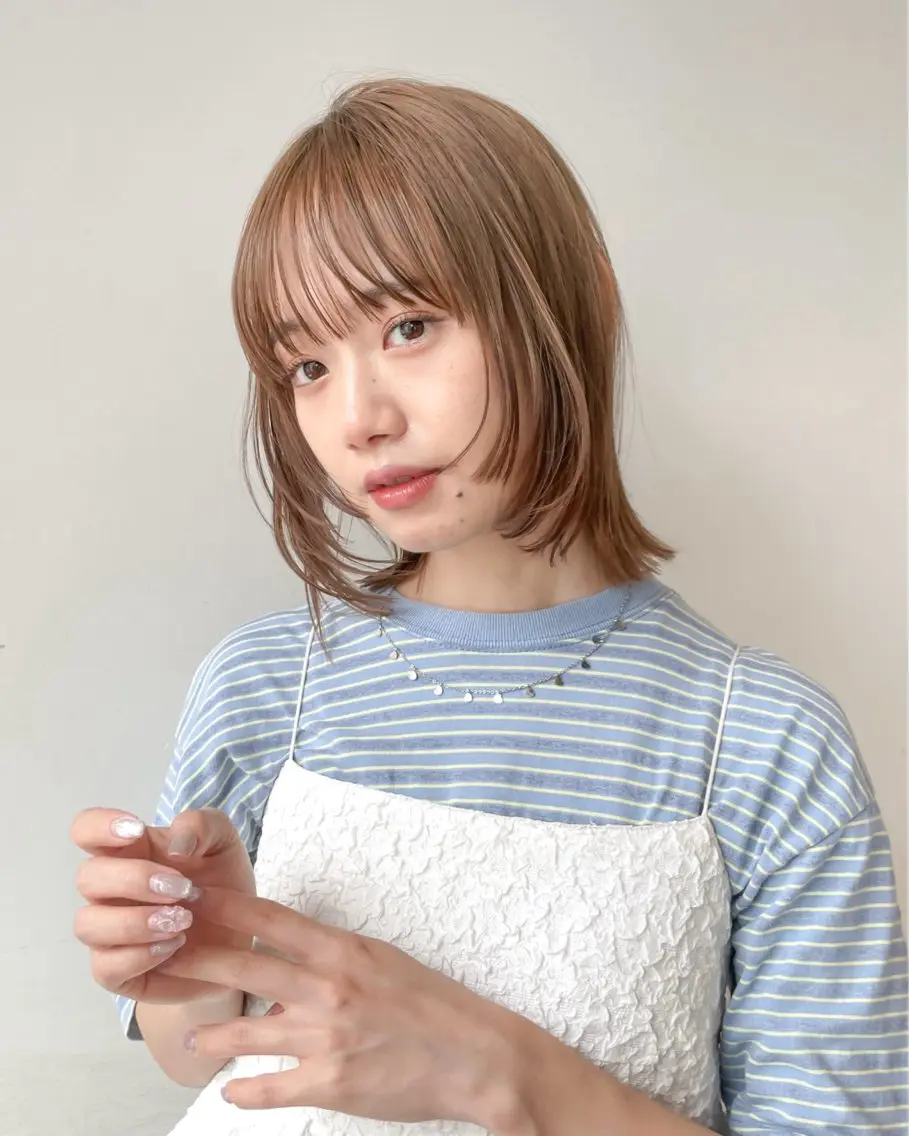 👒ブリーチなしダブルカラー+メンテナンストリートメント👒の写真