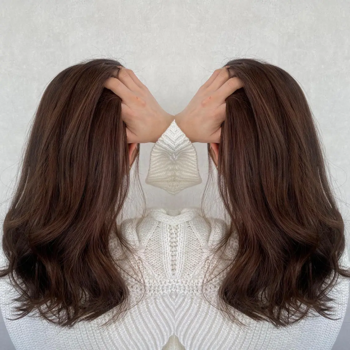 ロング カラー tocca 💜石田愛結💜のヘアスタイル