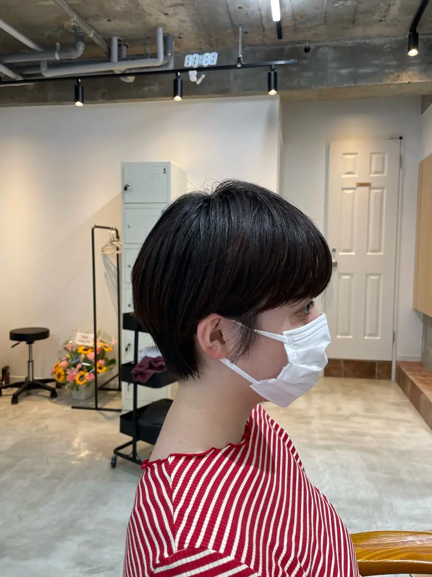 ショート カット トリートメント ヘッドスパ ✨ショート、ボブ✨ 奈良孝平のヘアスタイル