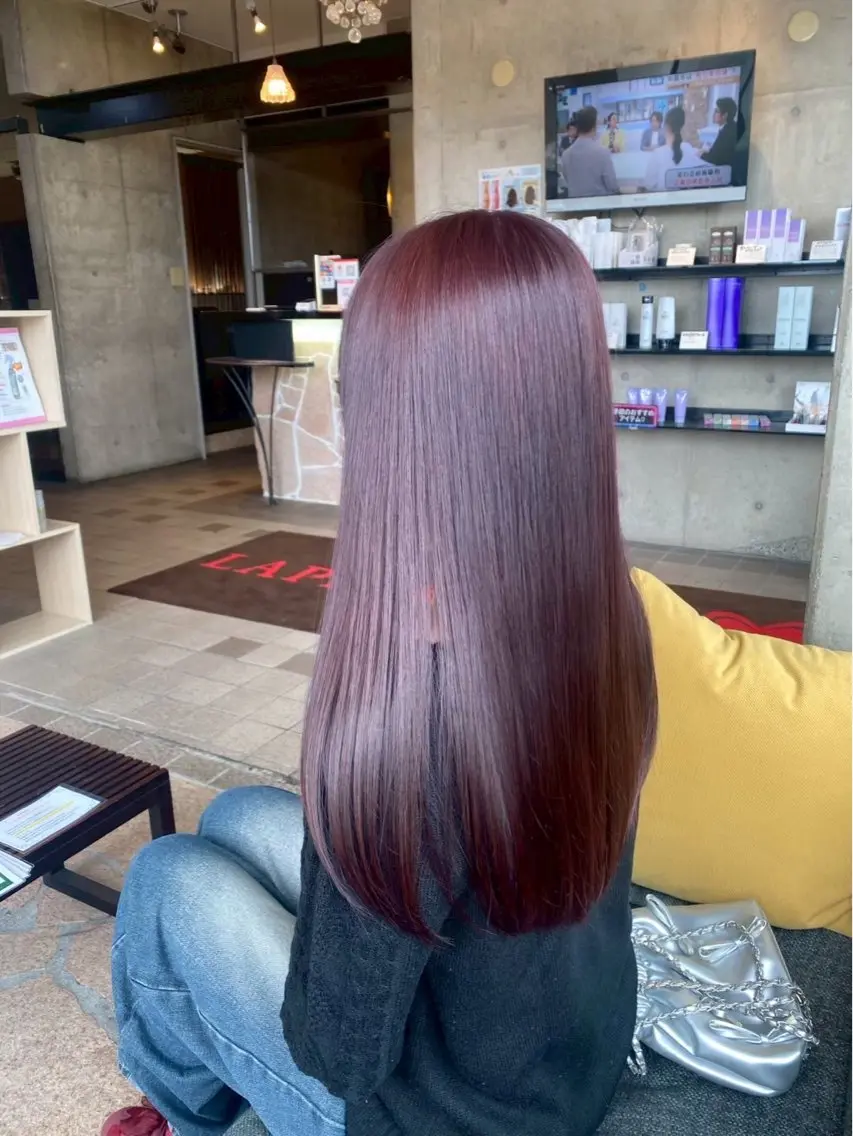 ロング カラー カット ヘアカラー トリートメント LAPIS 東口店のヘアスタイル