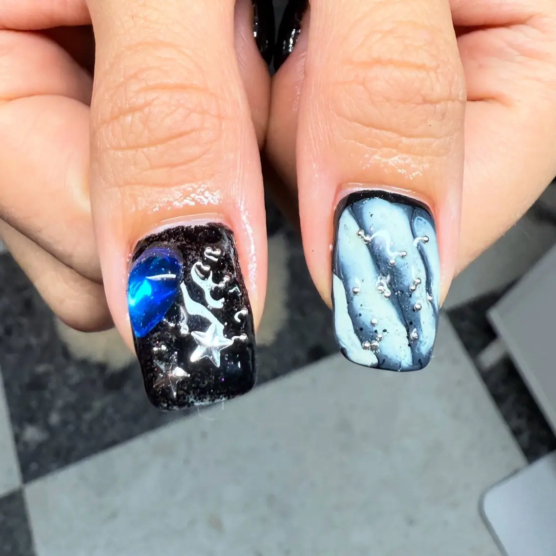 ネイル アートネイル ニュアンスネイル シンプルネイル ハンドネイル posa nail モエミのネイルデザイン