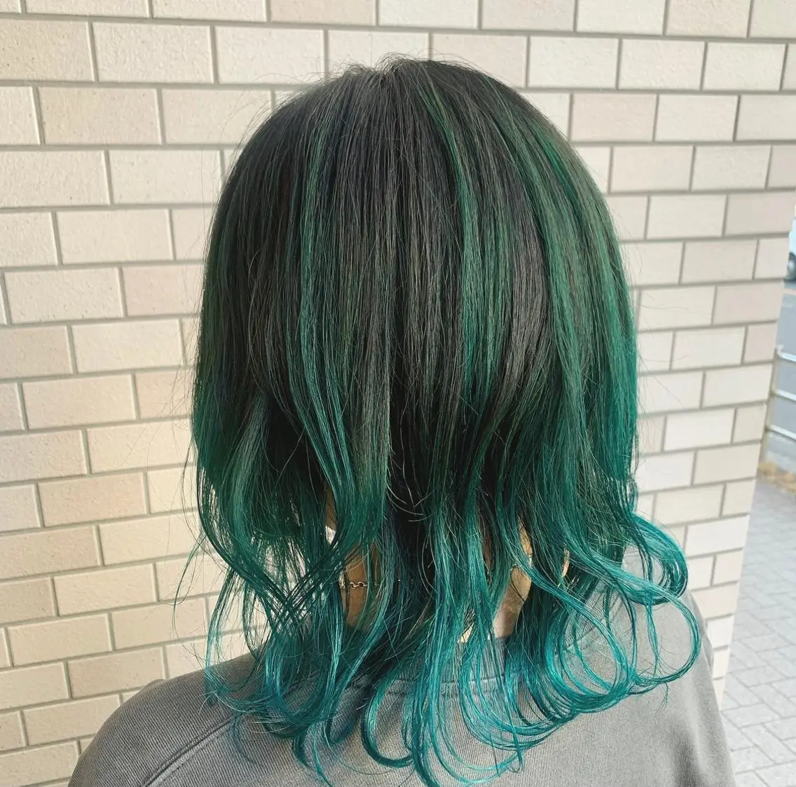 ミディアム カラー バレイヤージュ レイヤーカット Fan.ray店長 🌈 HIBIKIのヘアスタイル