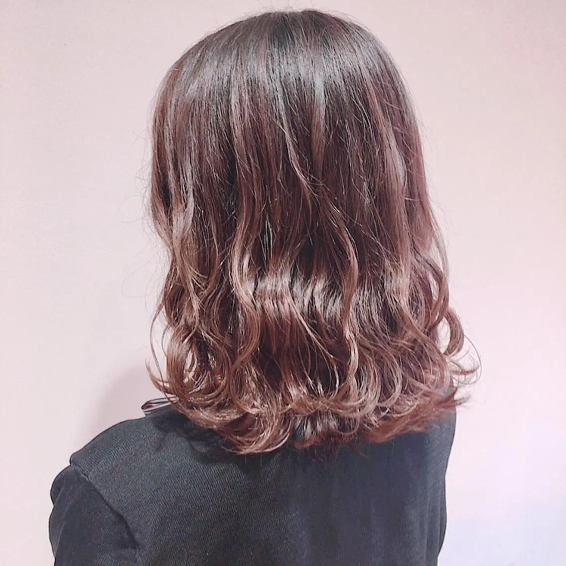 ミディアム カラー 韓国風ヘア✻透明感 カラー✻yukaのヘアスタイル