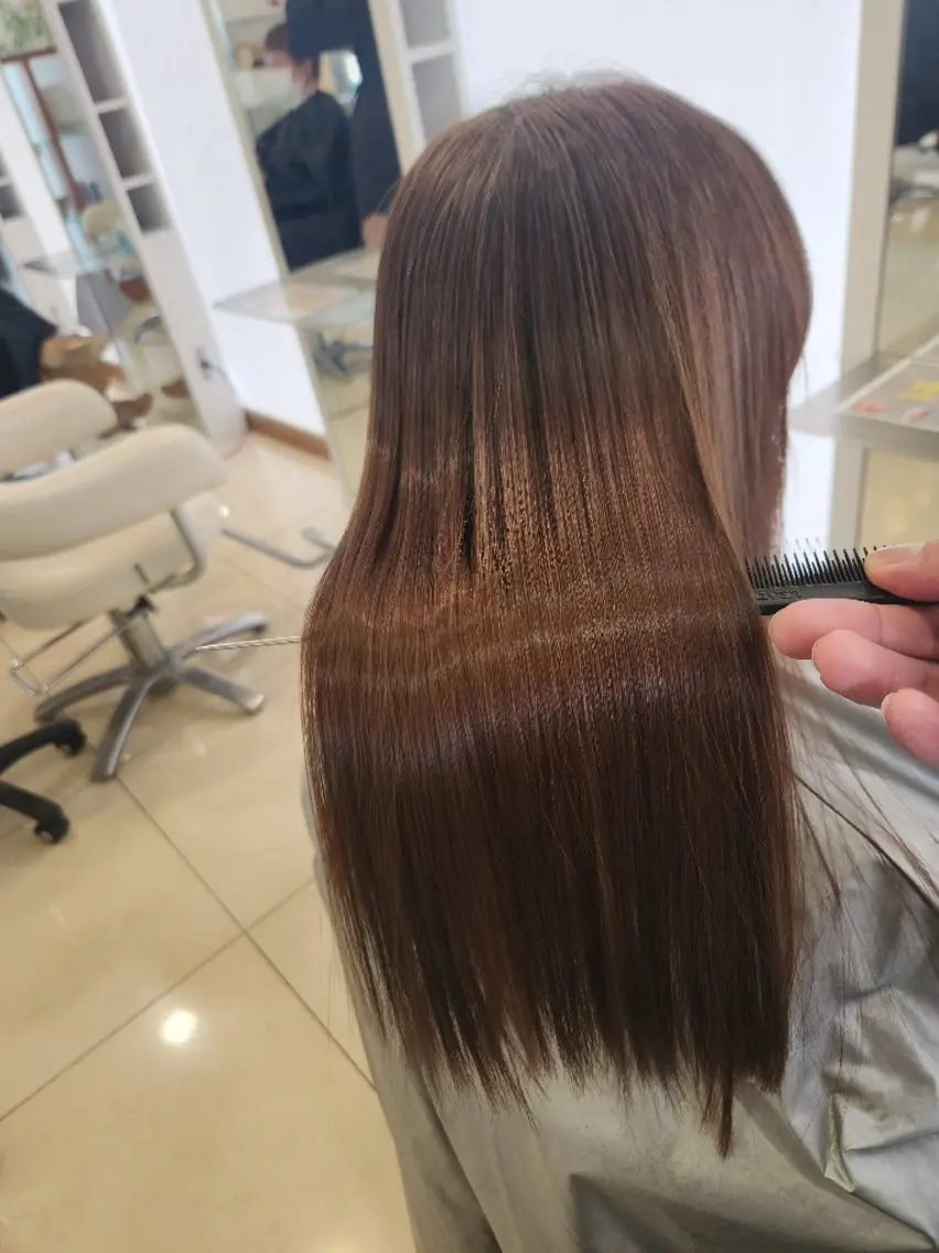 ロング 髪質改善 北野 親善のヘアスタイル