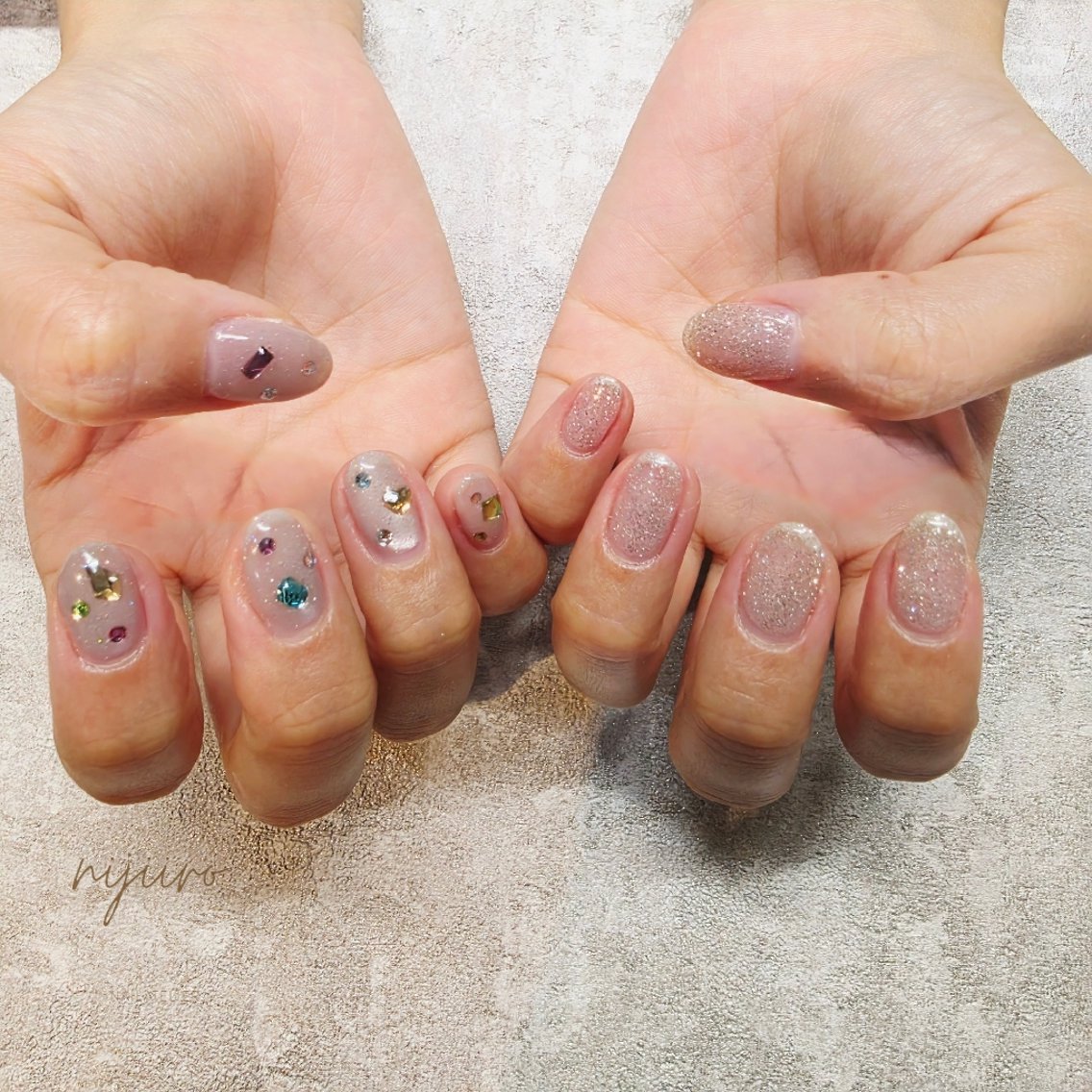 ネイル ハンドネイル nijiiro🌈 サトウのネイルデザイン