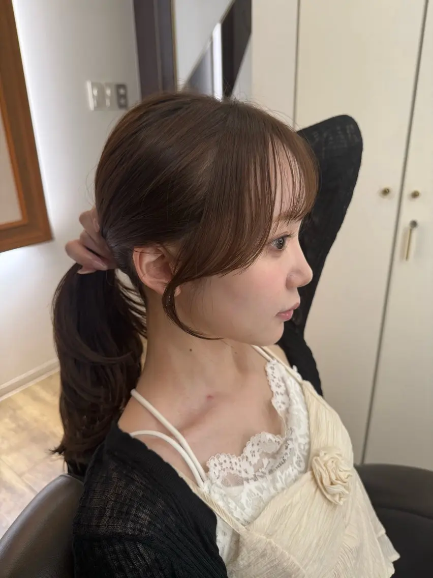 セミロング 久保田 祥之のヘアスタイル