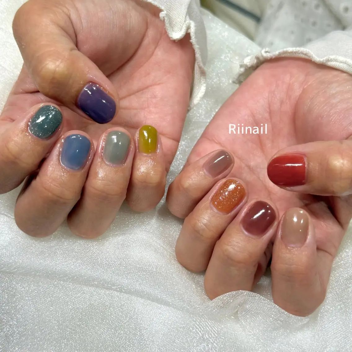 ネイル アートネイル Riinail☺︎ kahoのネイルデザイン