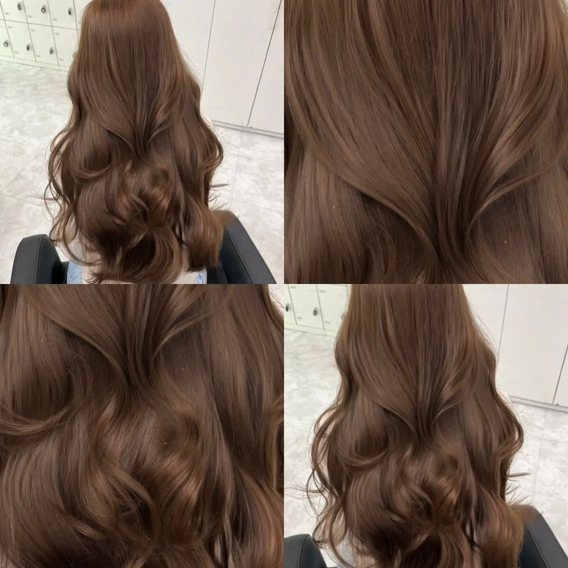 ロング カラー ヘアカラー ヘアセット 🤍韓国ヘア特化 🤍力丸🤍のヘアスタイル