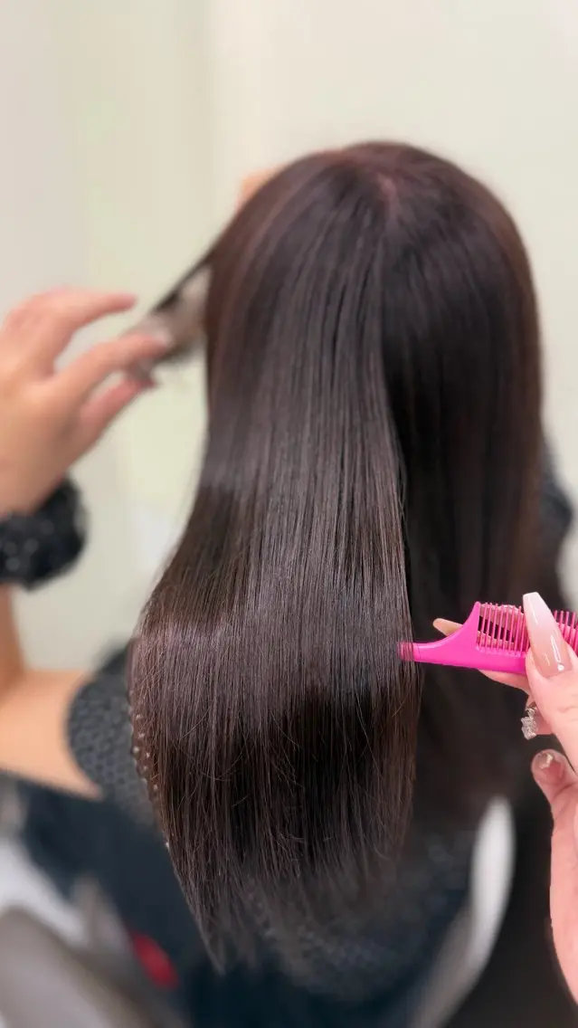 ロング カラー ヘアカラー Lee /天王寺/ Yuuraのヘアスタイル