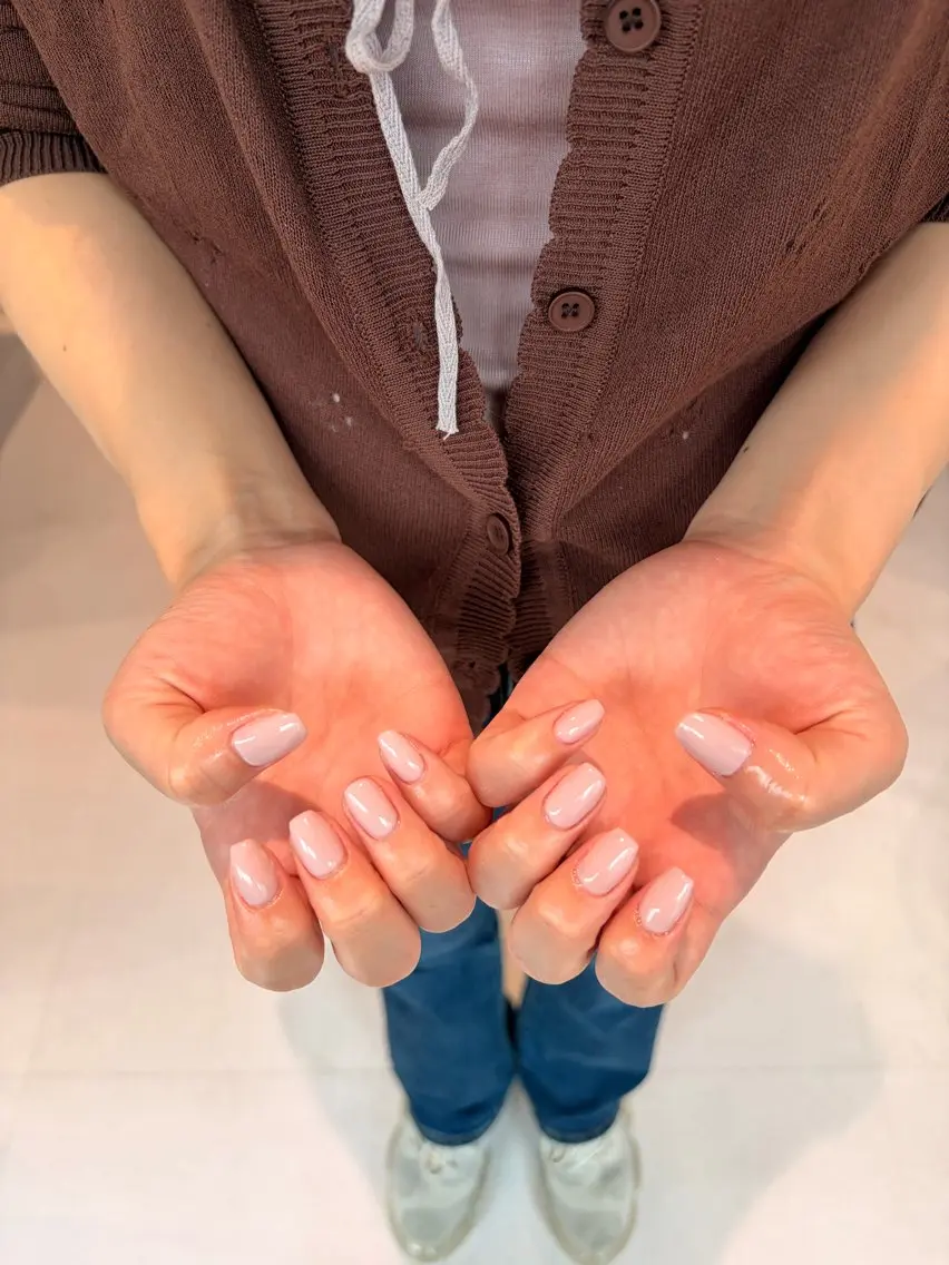ネイル ワンカラーネイル ハンドネイル DEE nail madoka.tのネイルデザイン