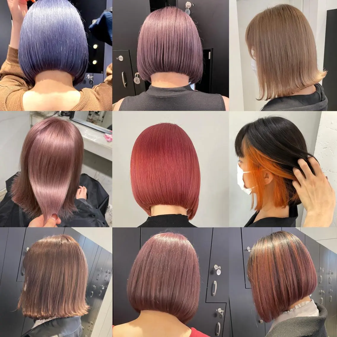 ミディアム カラー 🧸ハイトーン🧸 ゆっきー🧸のヘアスタイル