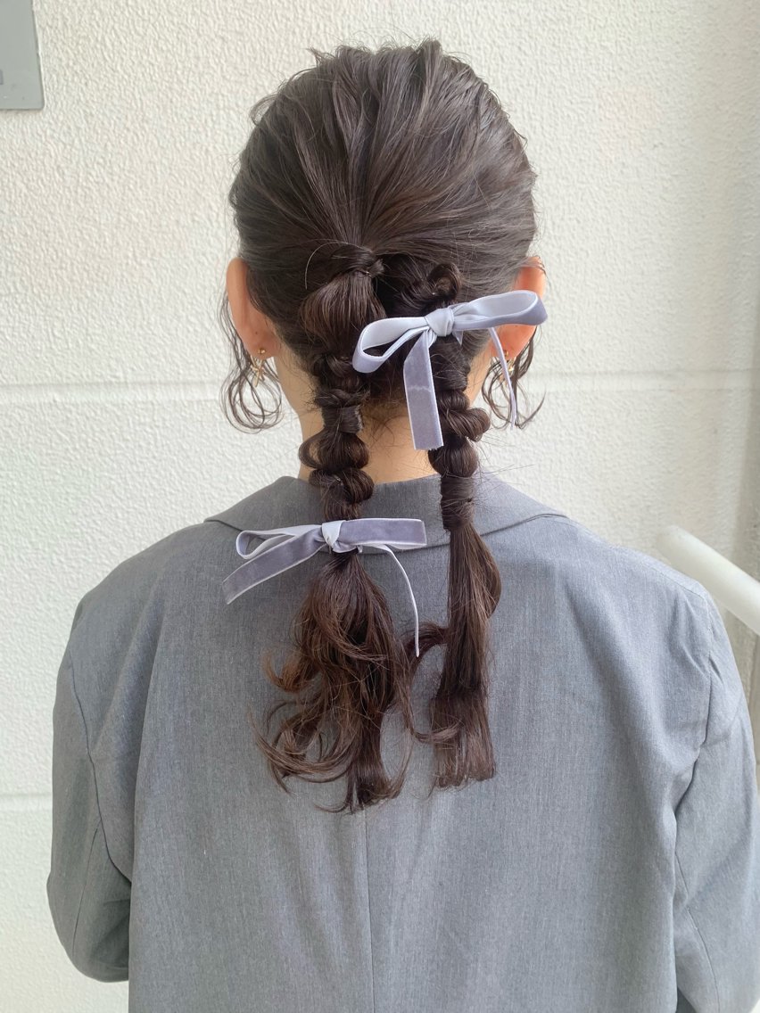 ロング 朝倉 南のヘアスタイル