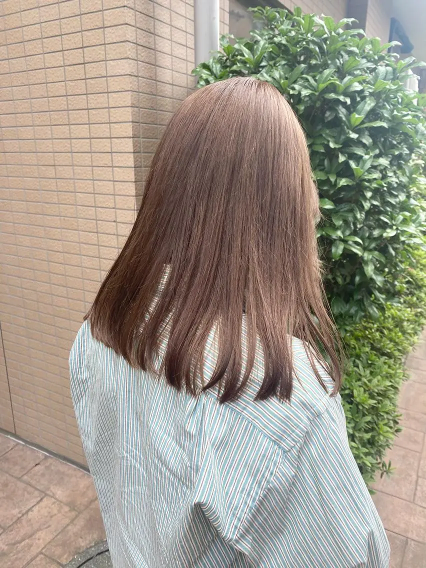 【🥚一人一人に合った補色で似合わせ🥚】カット+トレンドカラー+oggiottoトリートメントの写真