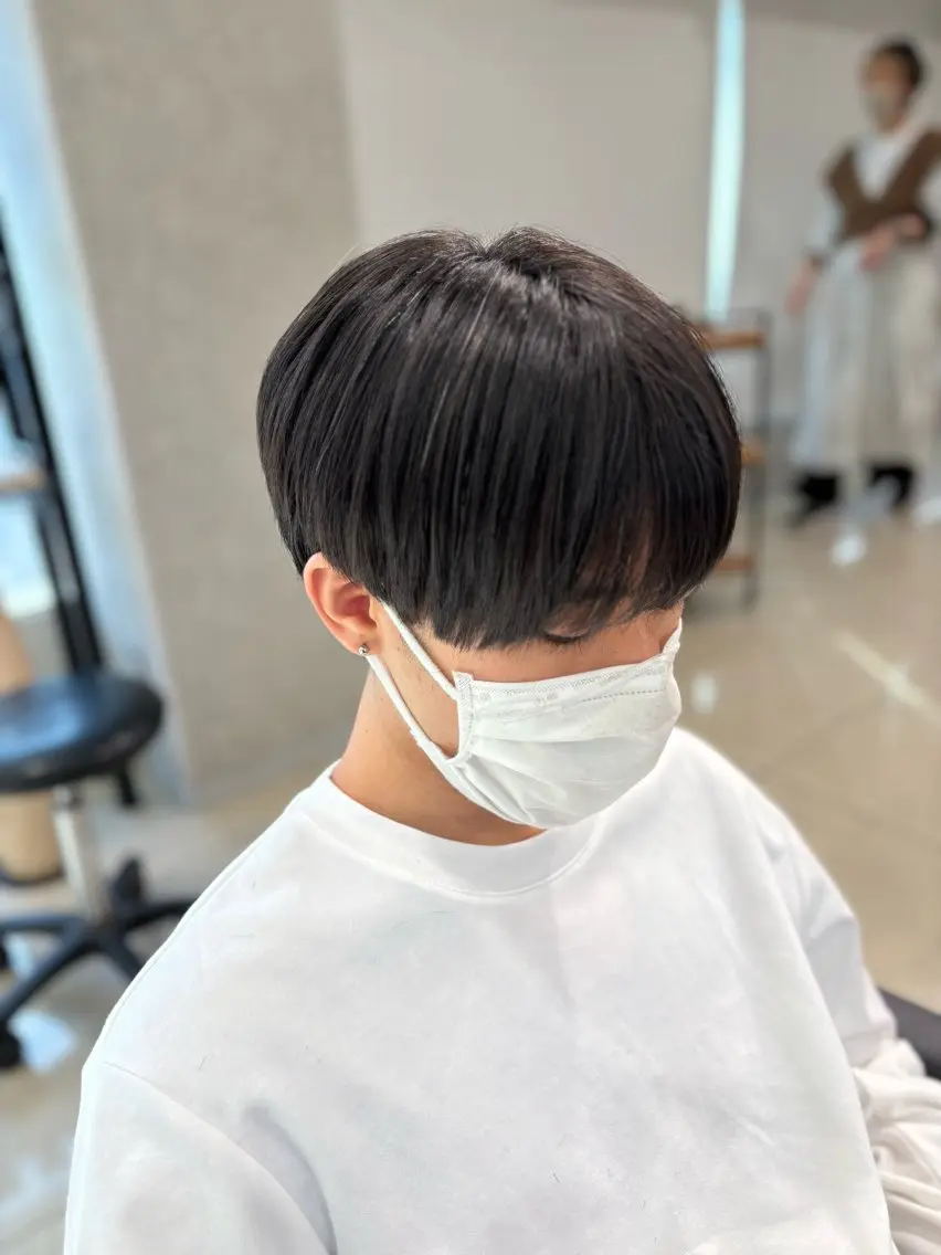 メンズ カット 縮毛矯正 メンズ比率エリア No.1/林慶太のヘアスタイル
