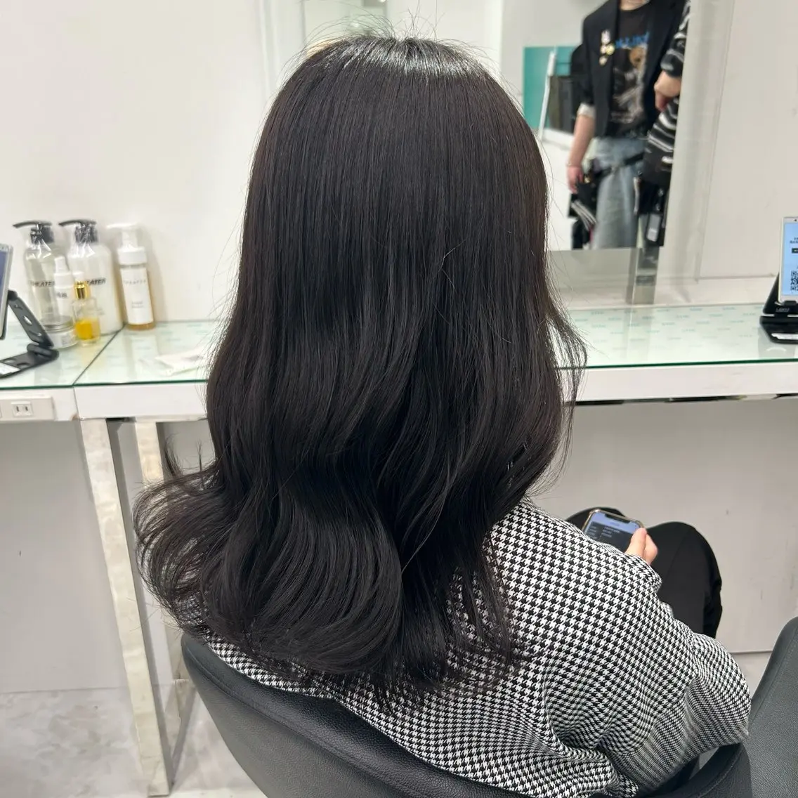 セミロング ヘアカラー トリートメント 盛れる韓国ガーリー♡ /トレンドスタイルのヘアスタイル