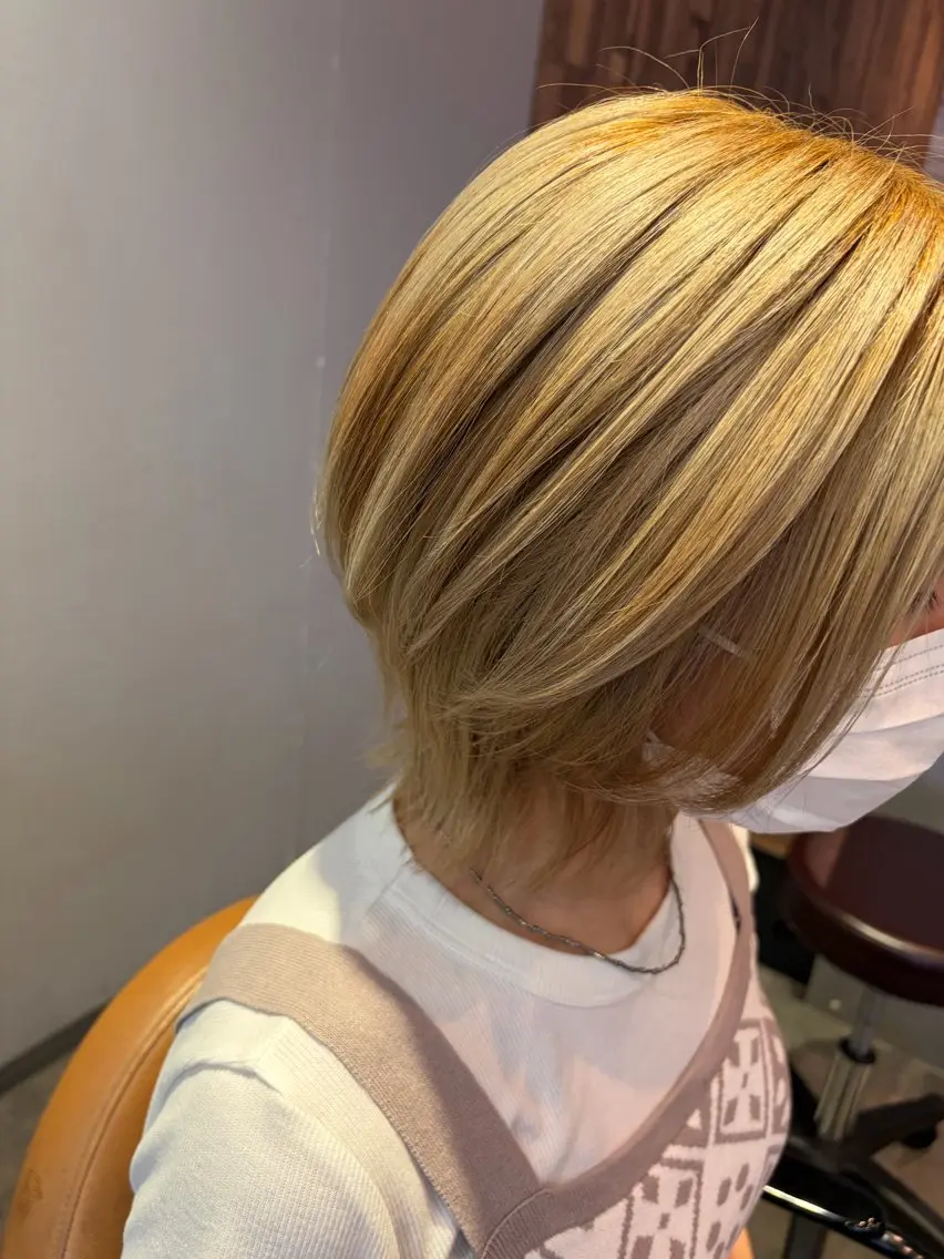 ミディアム カット ✨縮毛矯正モデル✨ RURUのヘアスタイル
