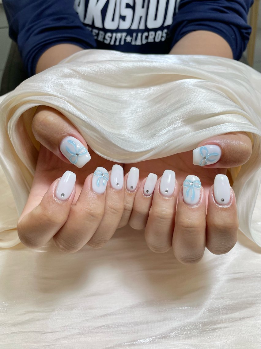 ネイル ハンドネイル By moonネイル 🌷ワンホン/韓国風のネイルデザイン