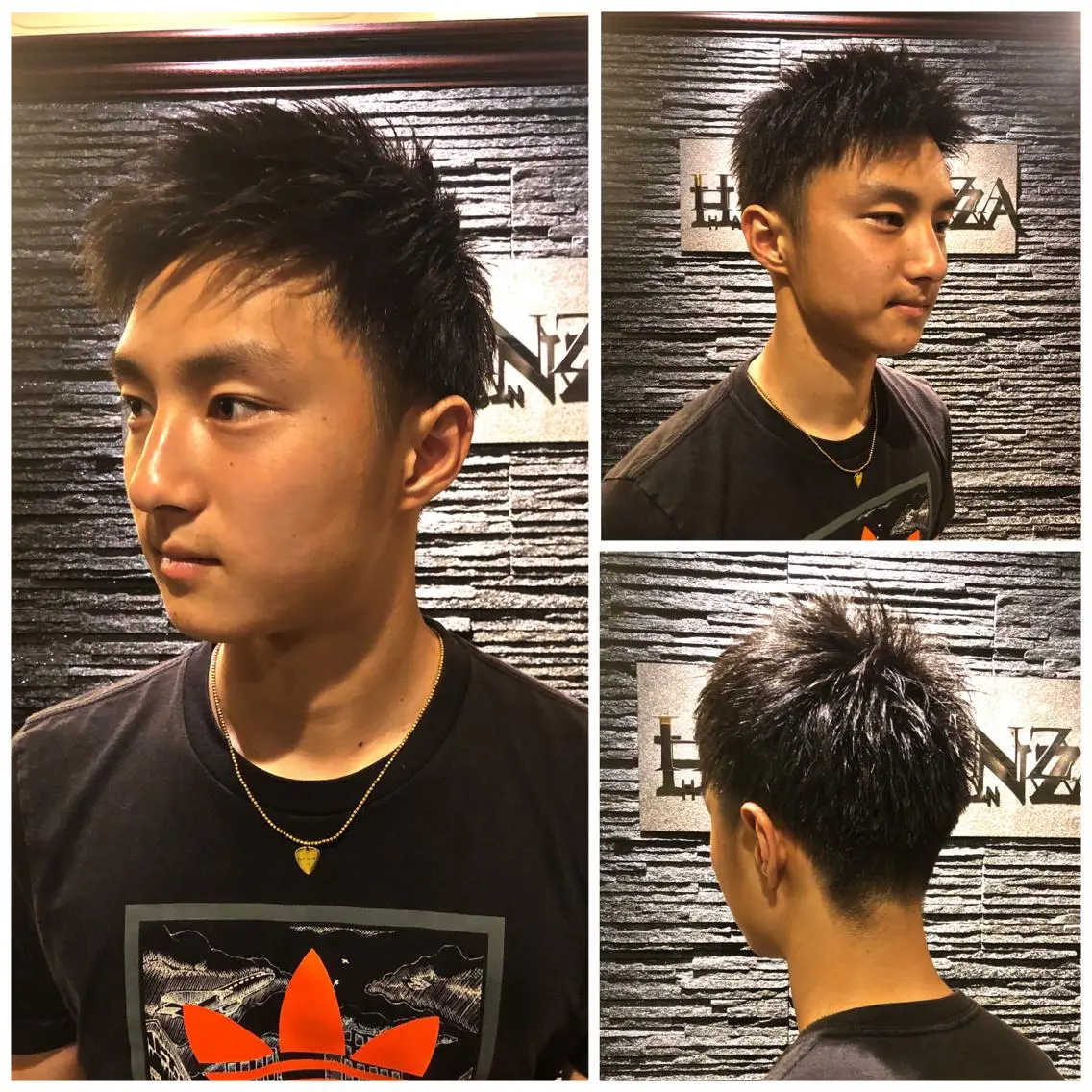 ショート メンズ カット 【23時まで営業!】 知念 新菜のヘアスタイル